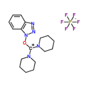 (Benzotriazol-1-yloxy)dipiperidinocarbenium hexafluorophosph