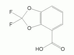 2,2-Difluoro-1,3-benzodioxole-4-carboxylic acid  CAS:126120-