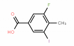 3-fluoro-5-iodo-4-methylbenzoic acid  CAS:861905-94-4