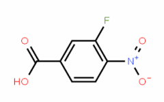 3-Fluoro-4-nitrobenzoic acid  CAS:403-21-4